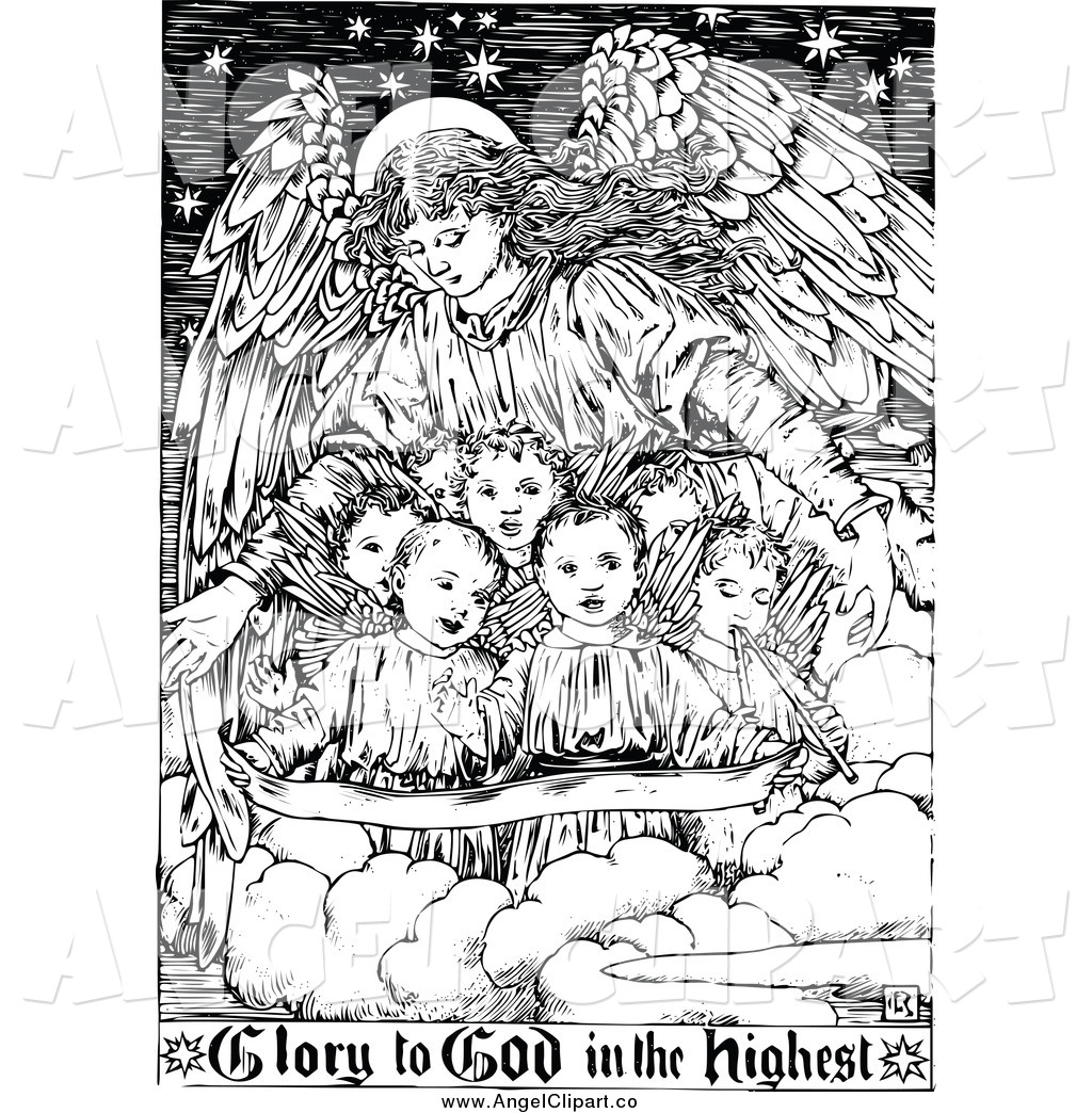 Displaying 20  Images For   Children Angels Clipart