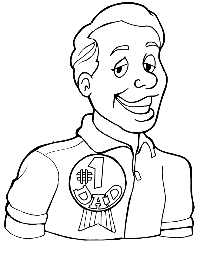 Father S Day 7 Coloring Page