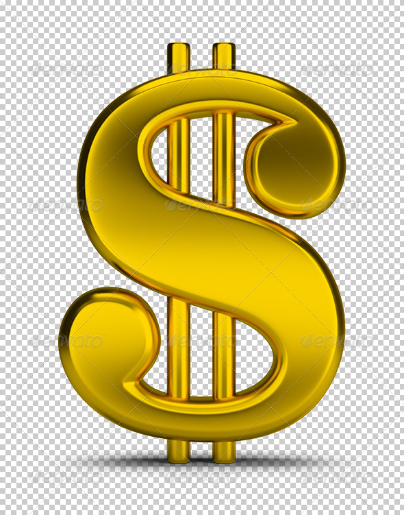Gold Dollar Sign  3d Image  Transparent High Resolution Psd With    