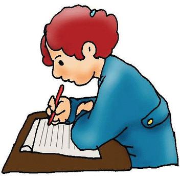 Sentence Clipart Boy Writing Clip Art Jpg