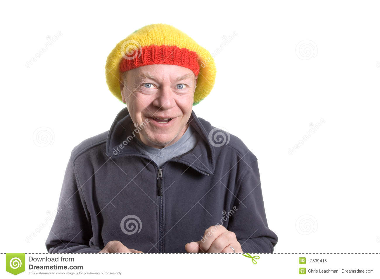 Silly Old Man Royalty Free Stock Image   Image  12539416