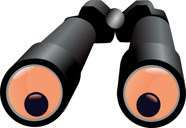 Binoculars Jh Clip Art At Clker Com   Vector Clip Art Online Royalty    