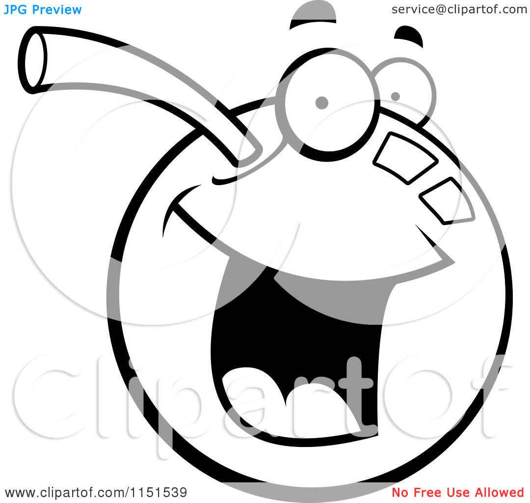 Cherry Clipart Black And White Cartoon Clipart Of A Black And White