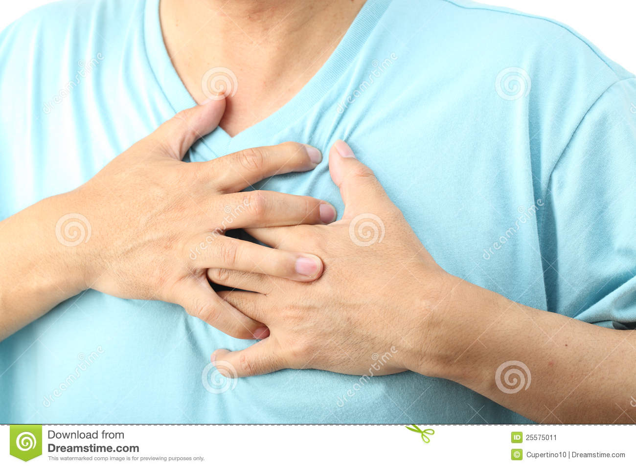 Chest Pain Stock Image   Image  25575011