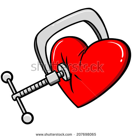 Chest Pain   Stock Vector