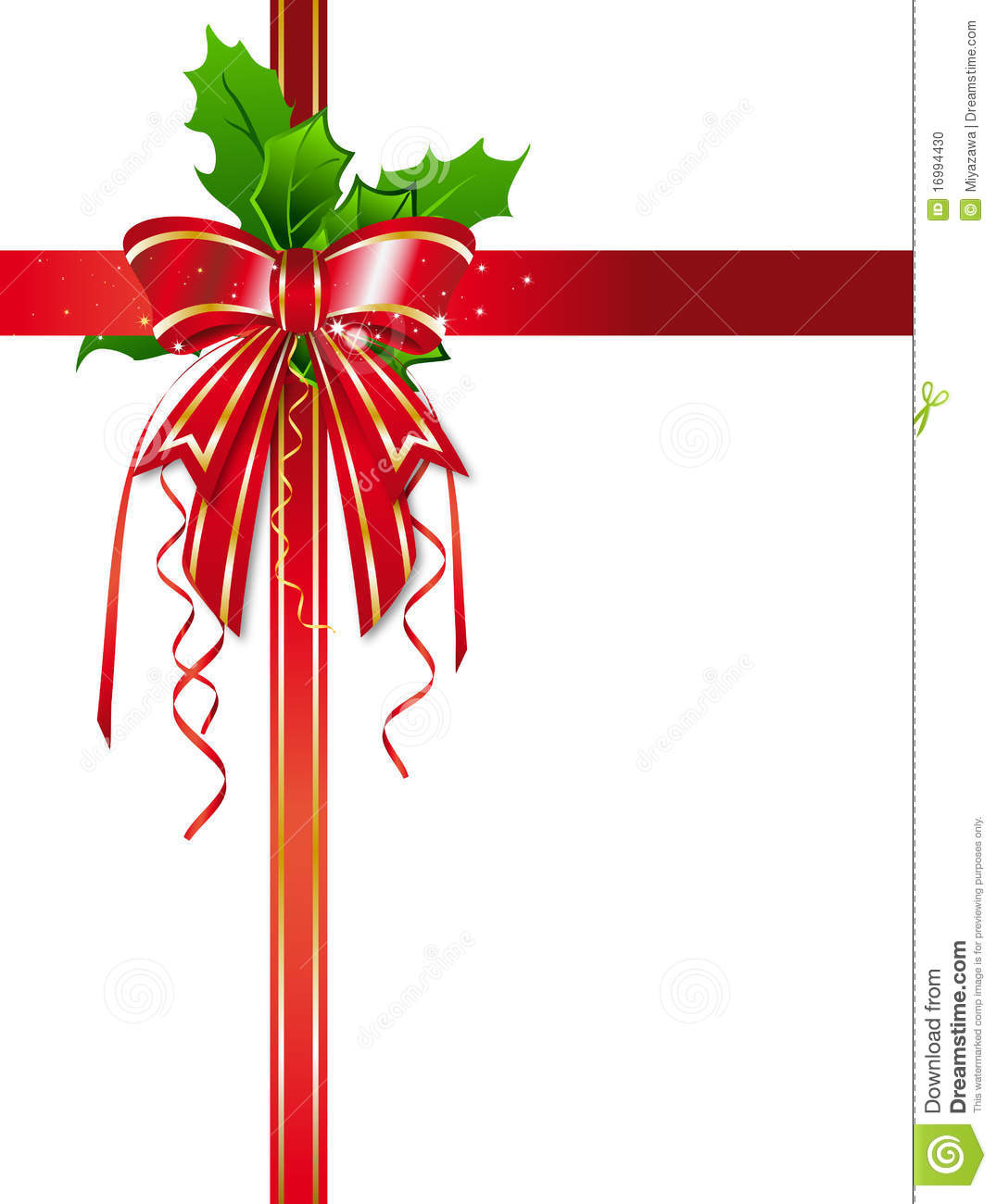 Christmas Ribbon Images Christmas Ribbon 16994430 Jpg