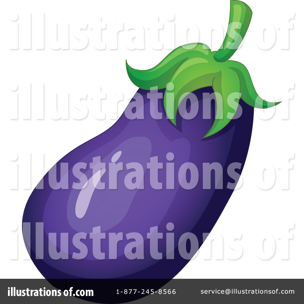 Eggplant Clipart  1124141   Illustration By Colematt