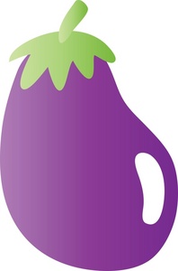 Eggplant Clipart Image   Eggplant