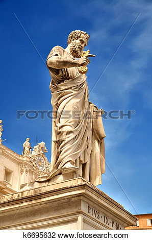 Saints In Heaven Clipart Saint Peter Holding The Key To Heaven In