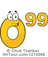 Yellow Ninety Nine Cent Mascot  1214386