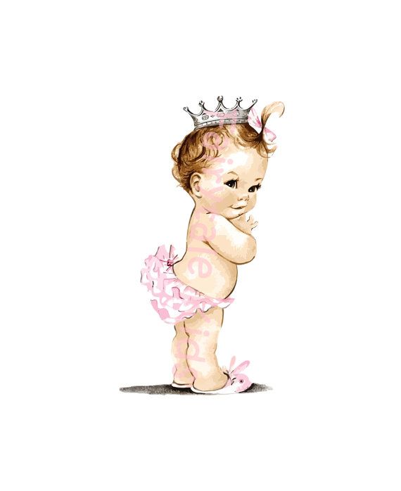 Baby Bday Vintage Baby Girls Clipart Vintage Baby Girl Tutu Baby