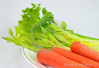 Celery And Carrots Royalty Free Stock Image   Image  19310206