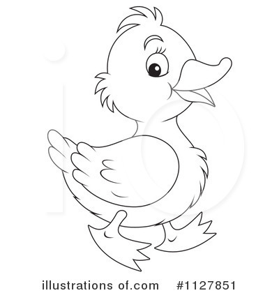 Duck Clipart  1127851   Illustration By Alex Bannykh