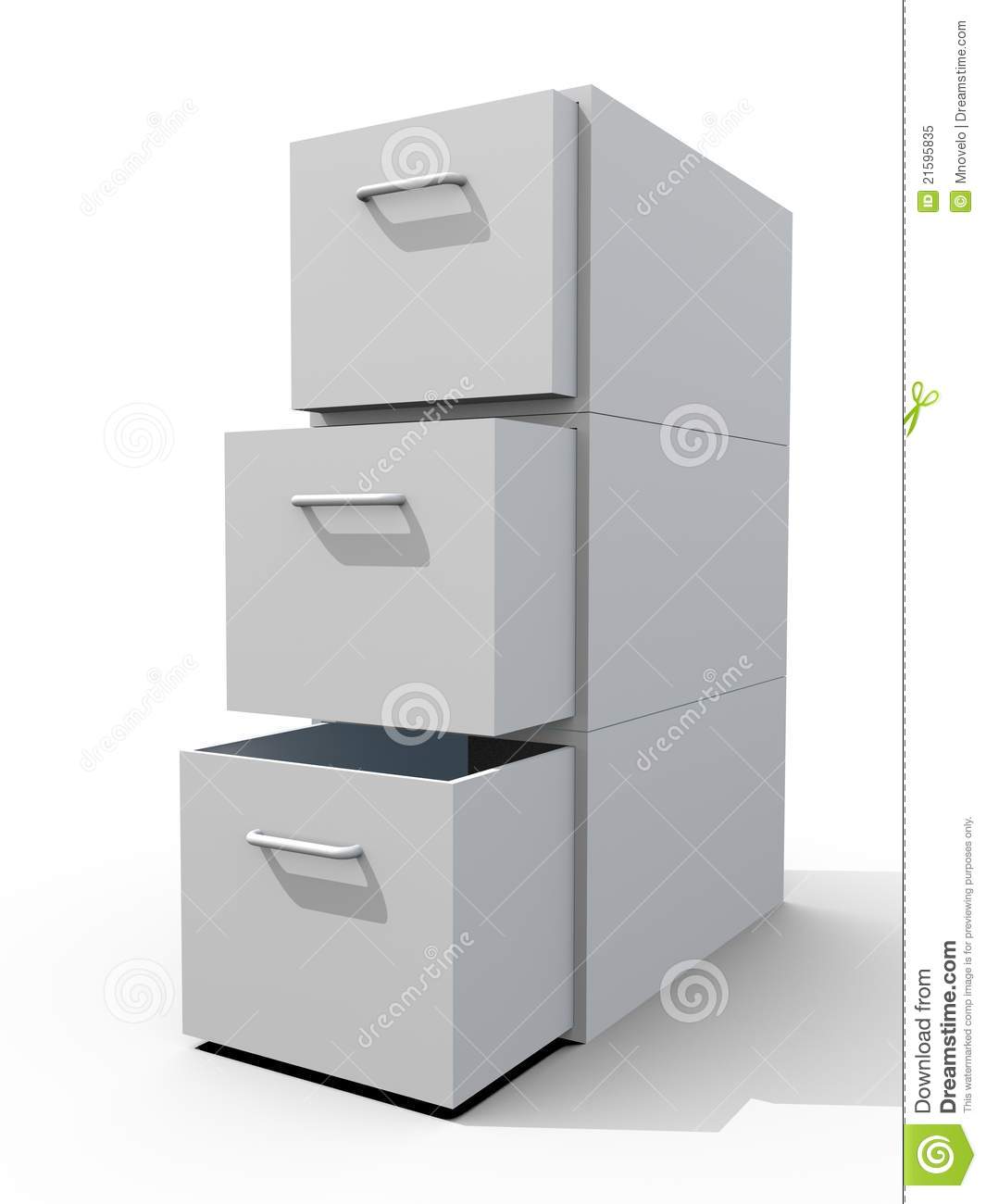 File Cabinet Royalty Free Stock Photo   Image  21595835