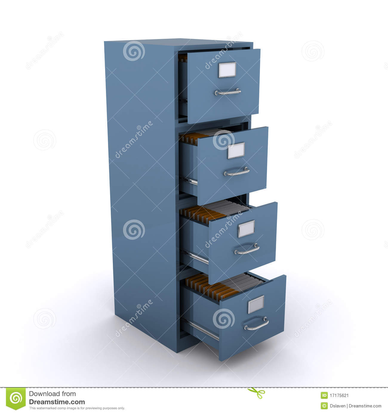 File Cabinet Stock Image   Image  17175621
