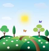 Paysage Illustrations And Clipart  6 Paysage Royalty Free