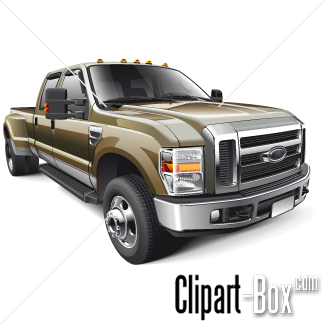 Related Ford F450 Pickup Cliparts