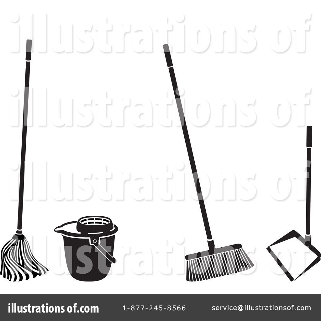 Royalty Free  Rf  Cleaning Clipart Illustration By Frisko   Stock