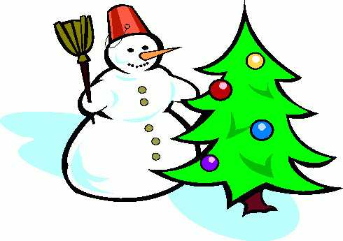 Snowman Tree Clipart Clipart   Snowman Tree Clipart Clip Art