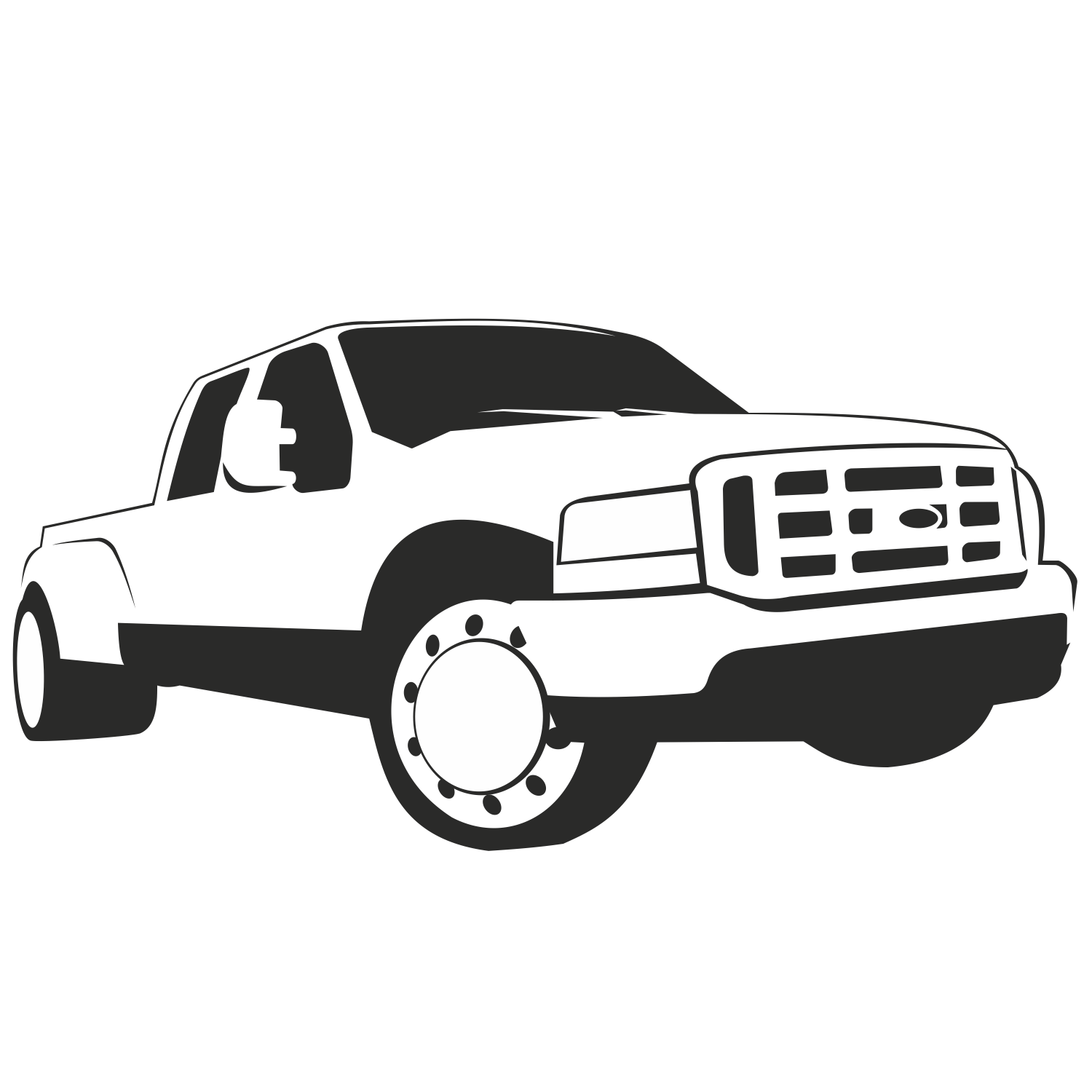 Vector For Free Use  Ford Pickup Vector