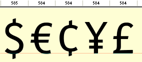 16218 3in Ellison Surecut Die Italic Optional Symbol Cent Sign 3 Inch