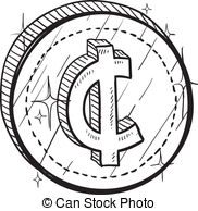 And Stock Art  1694 Penny Illustration And Vector Eps Clipart