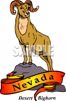 Animal Clip Art Description  This Animal Clip Art Picture Shows Nevada    