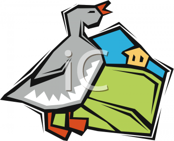     Clip Art Animal Images Animal Clipart Net Clipart Image Of A Goose On