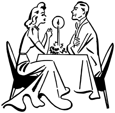 Dinner   Http   Www Wpclipart Com People Groups Couple Couple 2