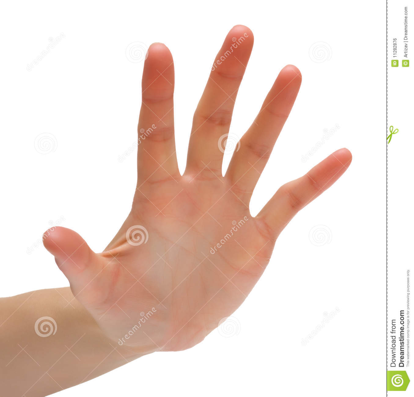 Five Fingers Clipart Five Fingers