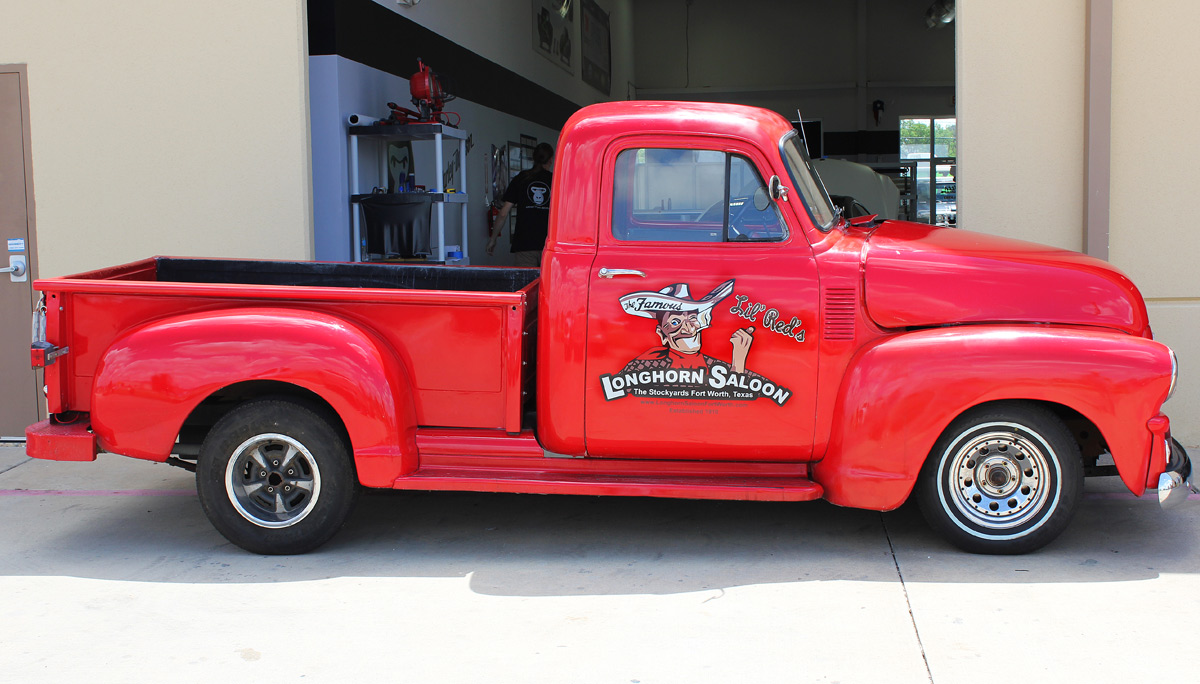 Fort Worth Truck Graphics 55 Chevy