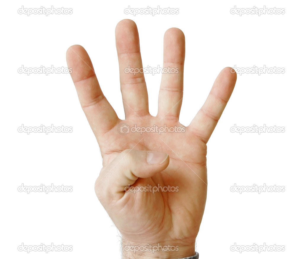 Four Fingers   Stock Photo   Simply  2799386