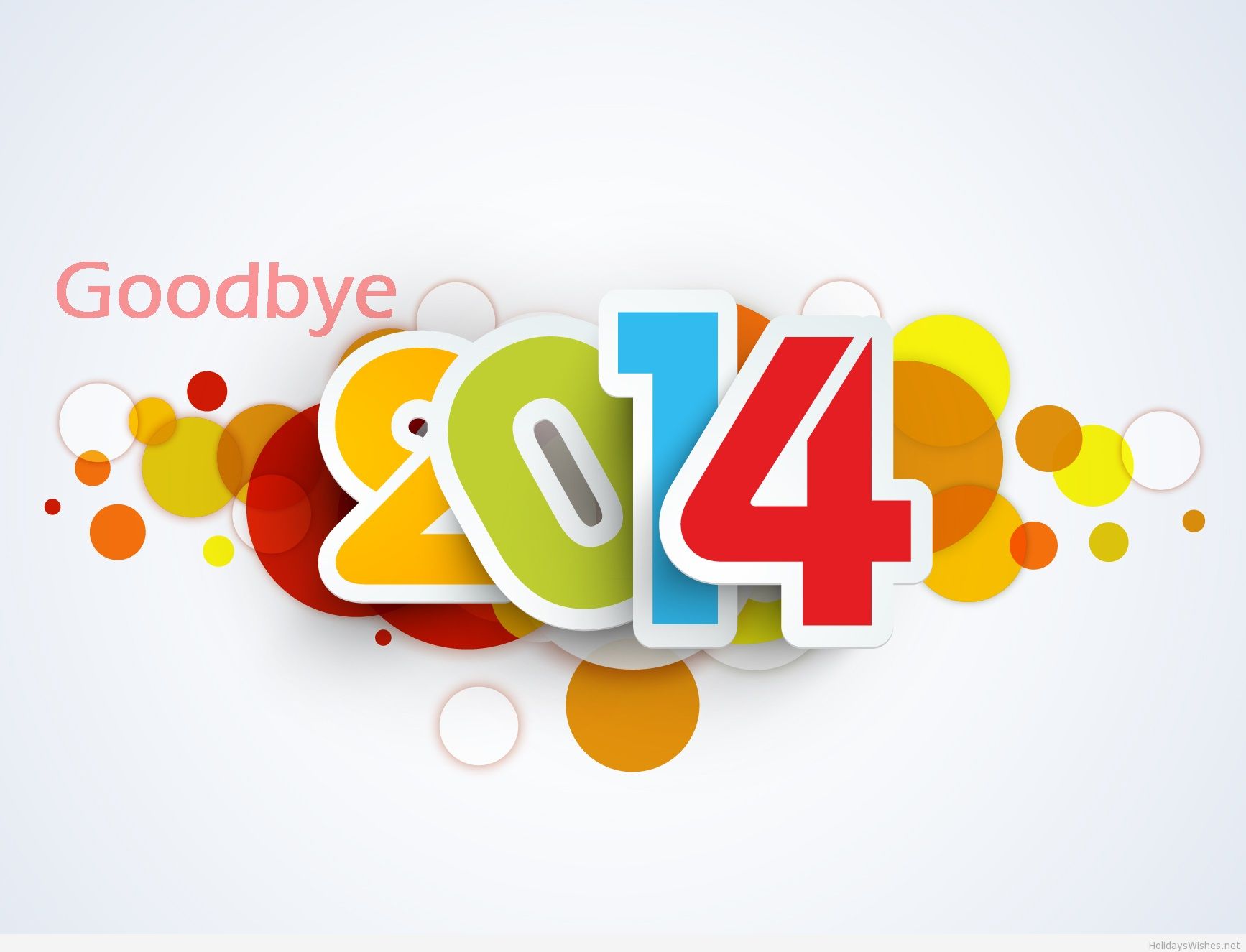 Goodbye 2014 Hd Image