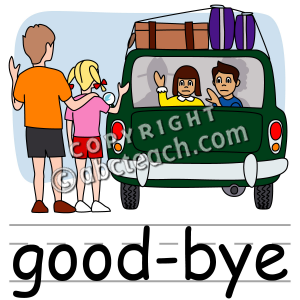 Goodbye And Good Luck Clip Art Car Pictures