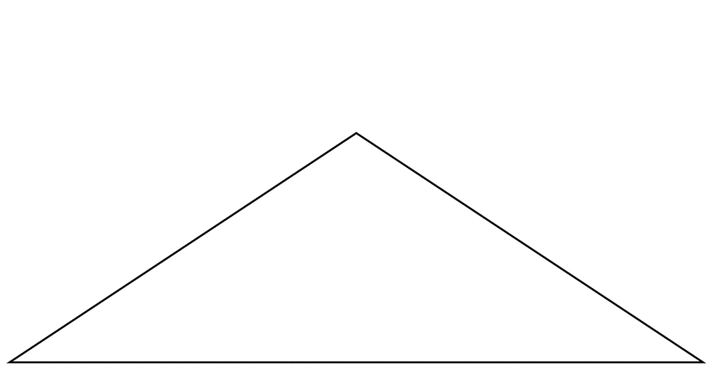 Isosceles Triangle Degrees 113 33 5 33 5   Clipart Etc