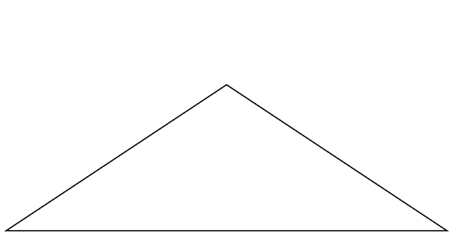Isosceles Triangle Degrees 113 33 5 33 5   Clipart Etc