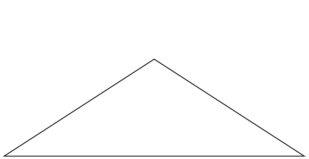 Isosceles Triangle Degrees 114 33 33   Clipart Etc