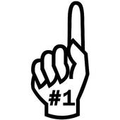 Number One Finger Stock Illustrations   Gograph