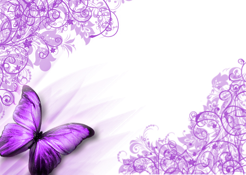 Purple Butterfly Background By Oobluegirloo On Deviantart