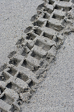 Sand Tracks Royalty Free Stock Photos   Image  18639878