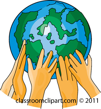 School   Globe Hands 911   Classroom Clipart
