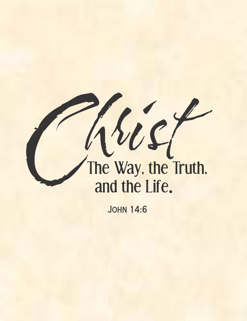 Wall Decals And Stickers   Christ The Way The Truth And    2