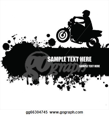 With Rider Silhouette Vector Illustration  Eps Clipart Gg66304745