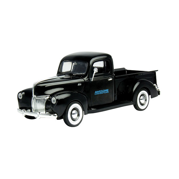 18 Scale 1940 Ford Pickup Truck   Black