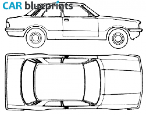 1976 Ford Cortina Mk Iv 2 Door Sedan Blueprint