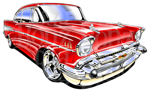 57 Chevy Clipart   Clipart Best