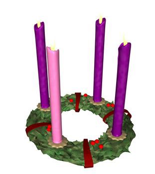 Advent Wreath Candles Clipart Advent Clip Art