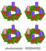 Advent Wreath Clipart The Hole Advent Wreath Set