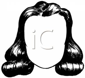 Black Hair Wig Clipart Clipart Of Wig Clipart Of Wig
