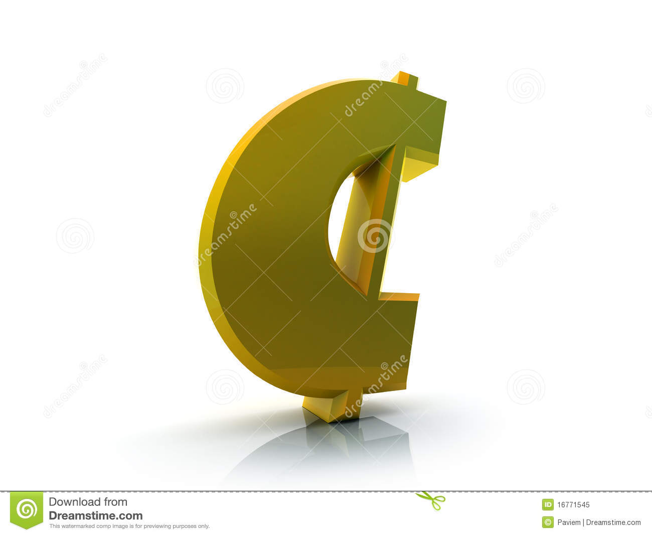 Cent Sign Royalty Free Stock Photo   Image  16771545